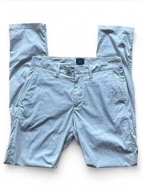 💜 J. Crew Stretch 484 Slim Tech Pants (W28 L32) - Cream/Gray/Tan